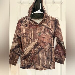 Kids Camo Hoodie Pullover sweatshirt-youth 10-12-NEW!
